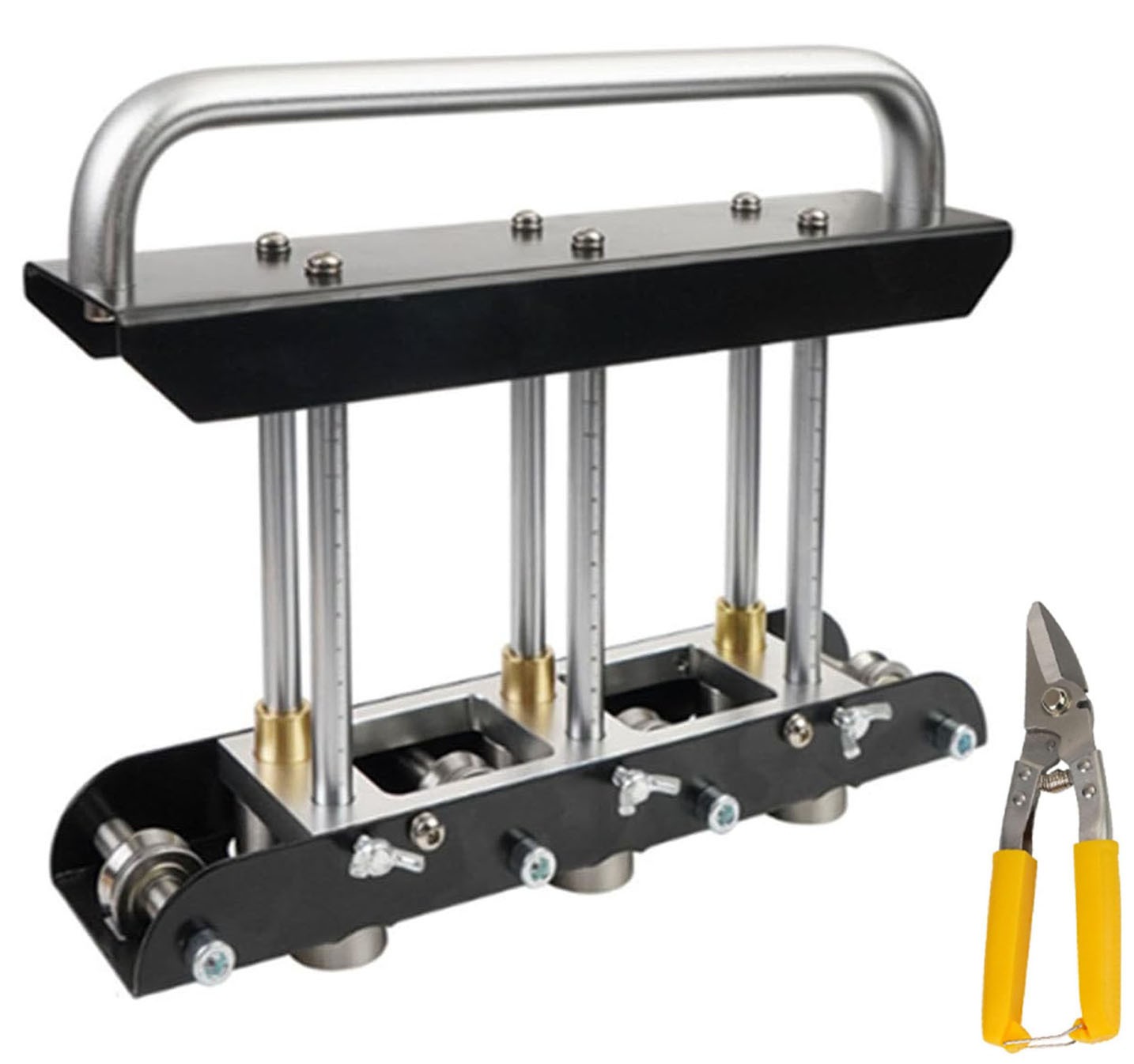 ER3 Three-Station Edge Roller Sheet Metal Edge Roller Bender,0-90° Bending Angle