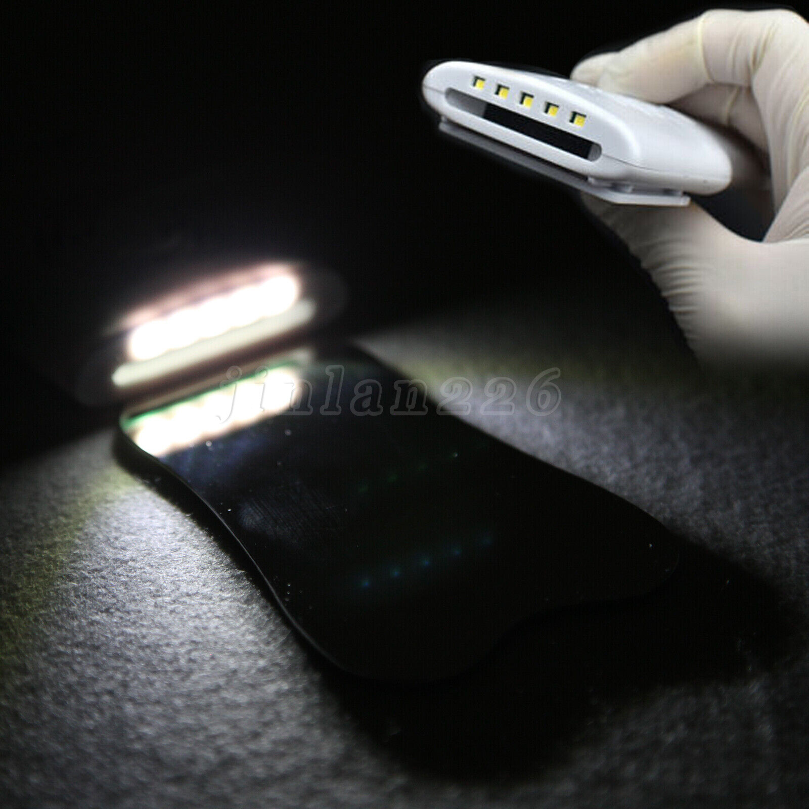 Espejo Oclusal Dental Sin Niebla LED Intra Oral Foto Sistema Espejo Reflector