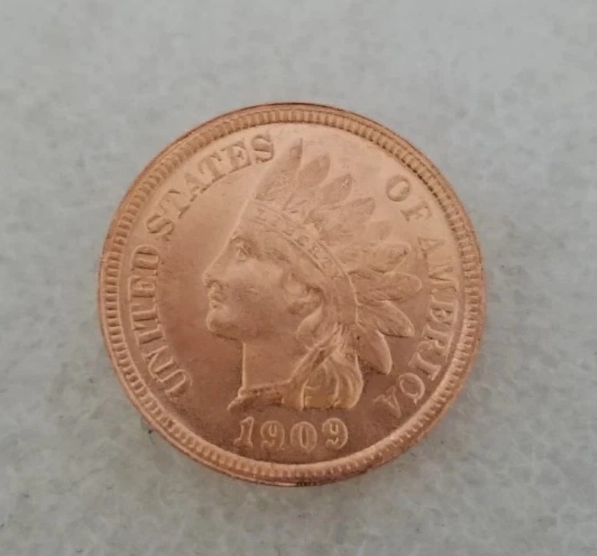 1909-S Indian Head Cent Penny, Gorgeous RED, Superb
