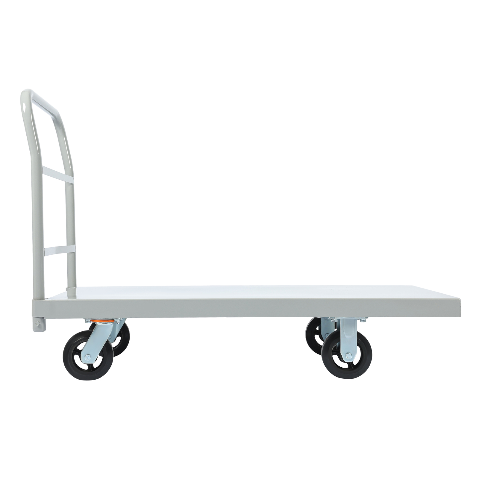 2000lb Steel Heavy Duty Platform Truck Push Dolly Flat Dolly Cart w/ Casters New