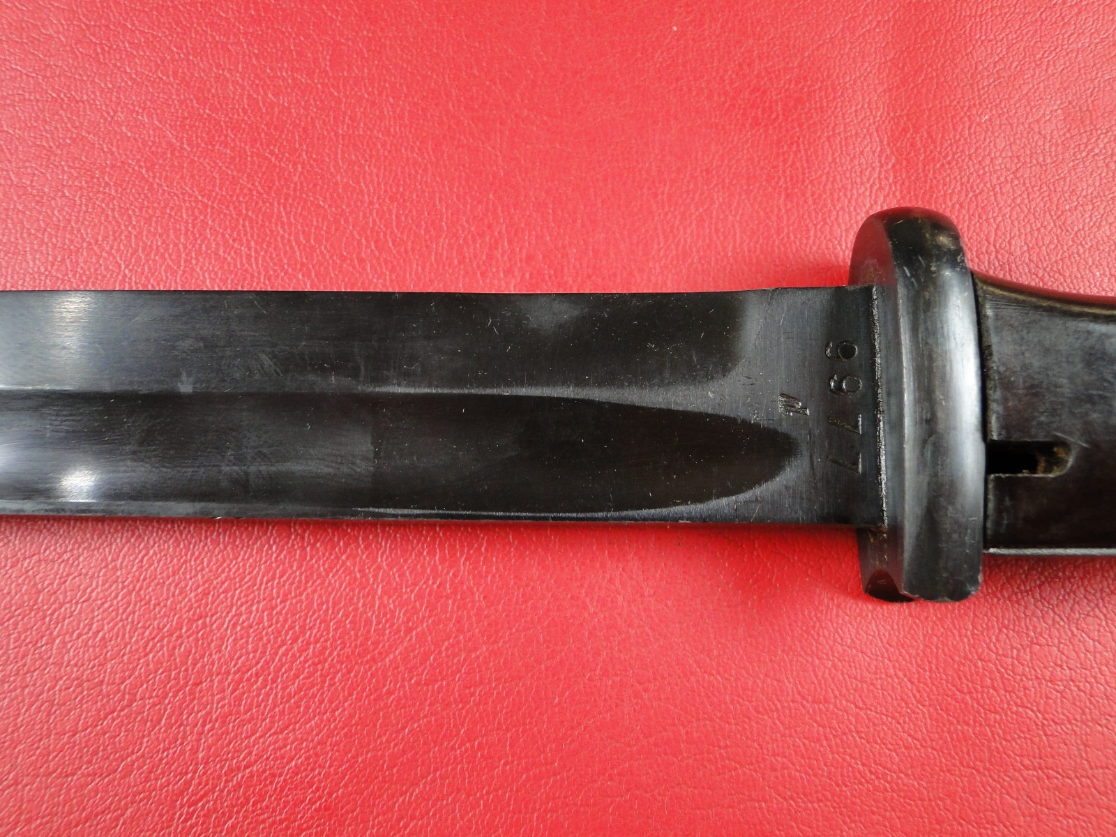 Excellent Original WWII German K98k Bayonet Horster 1942. (SMA3513)
