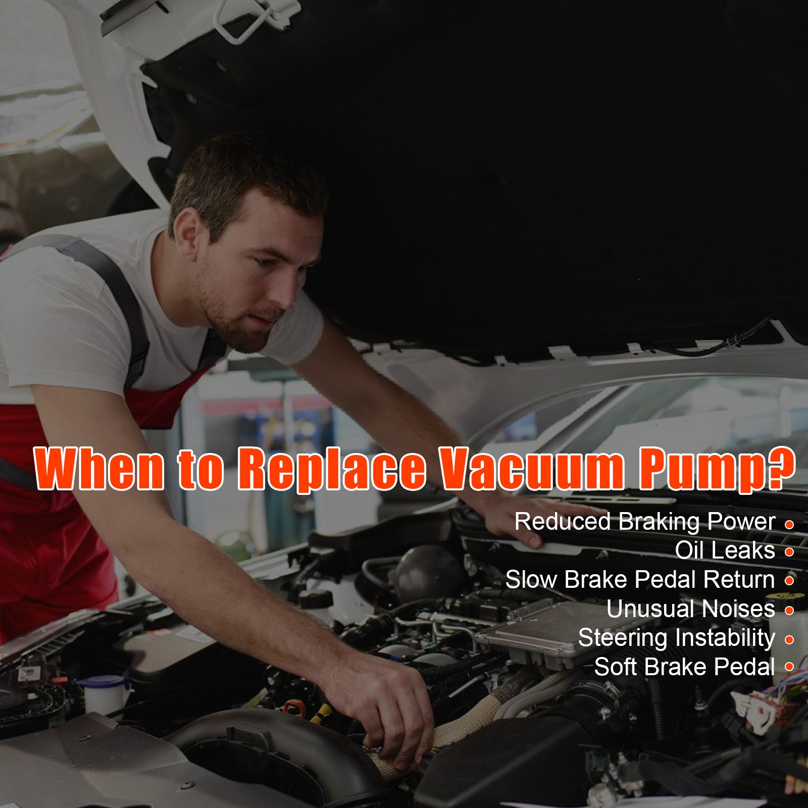 NEW Vacuum Pump Brake Booster For Chevrolet Malibu 1.5L 2016-2022 Equinox 1.5L