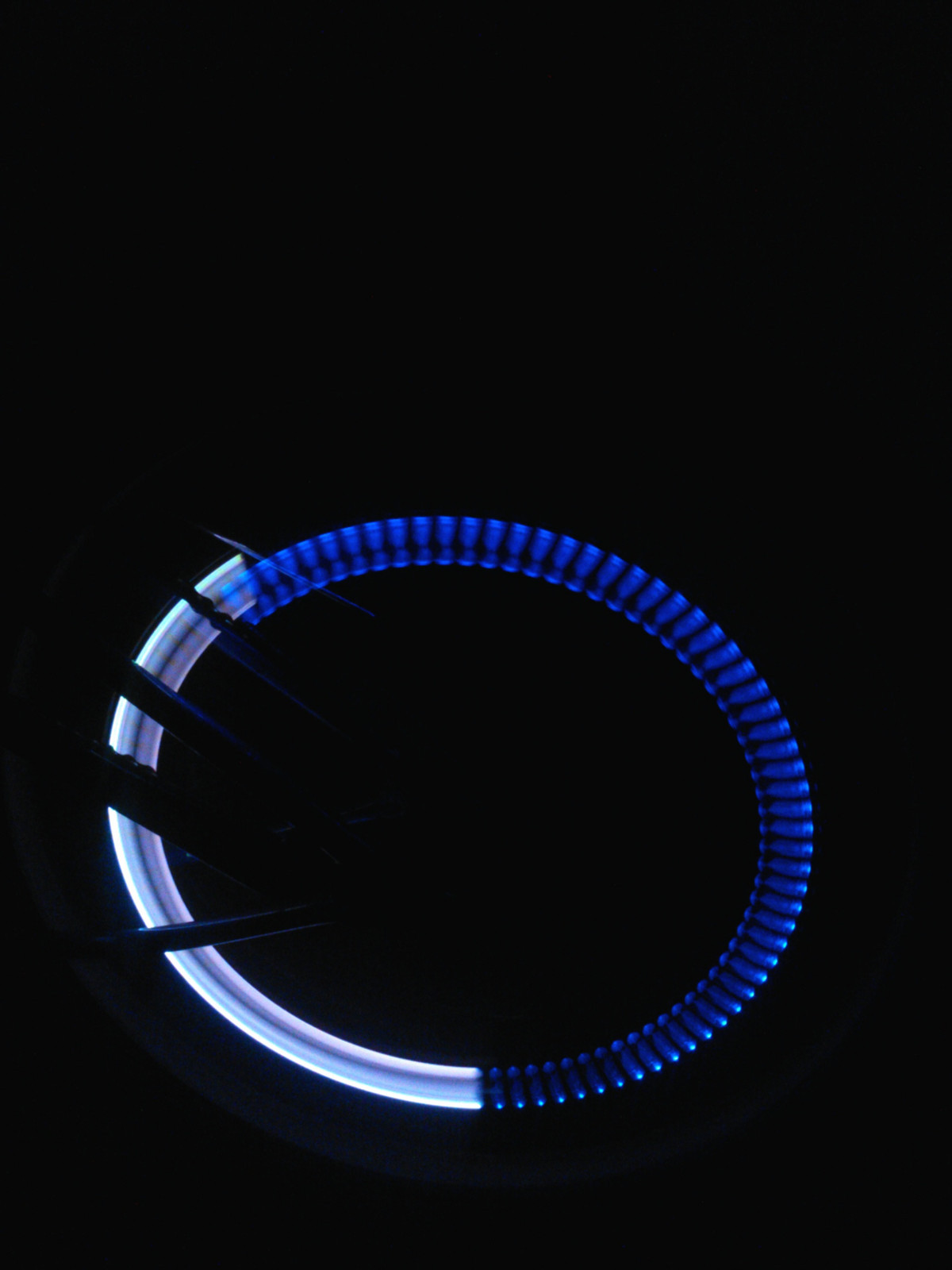 2 X NEON LED VALVE STEM BIKE/CAR RIMS WHEEL LIGHTS ATV SCOOTER MOTORCYCLE ETC...