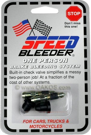 Speed Bleeder 10mm Speed Bleeders, Set (2) M10x1.0  SB1010