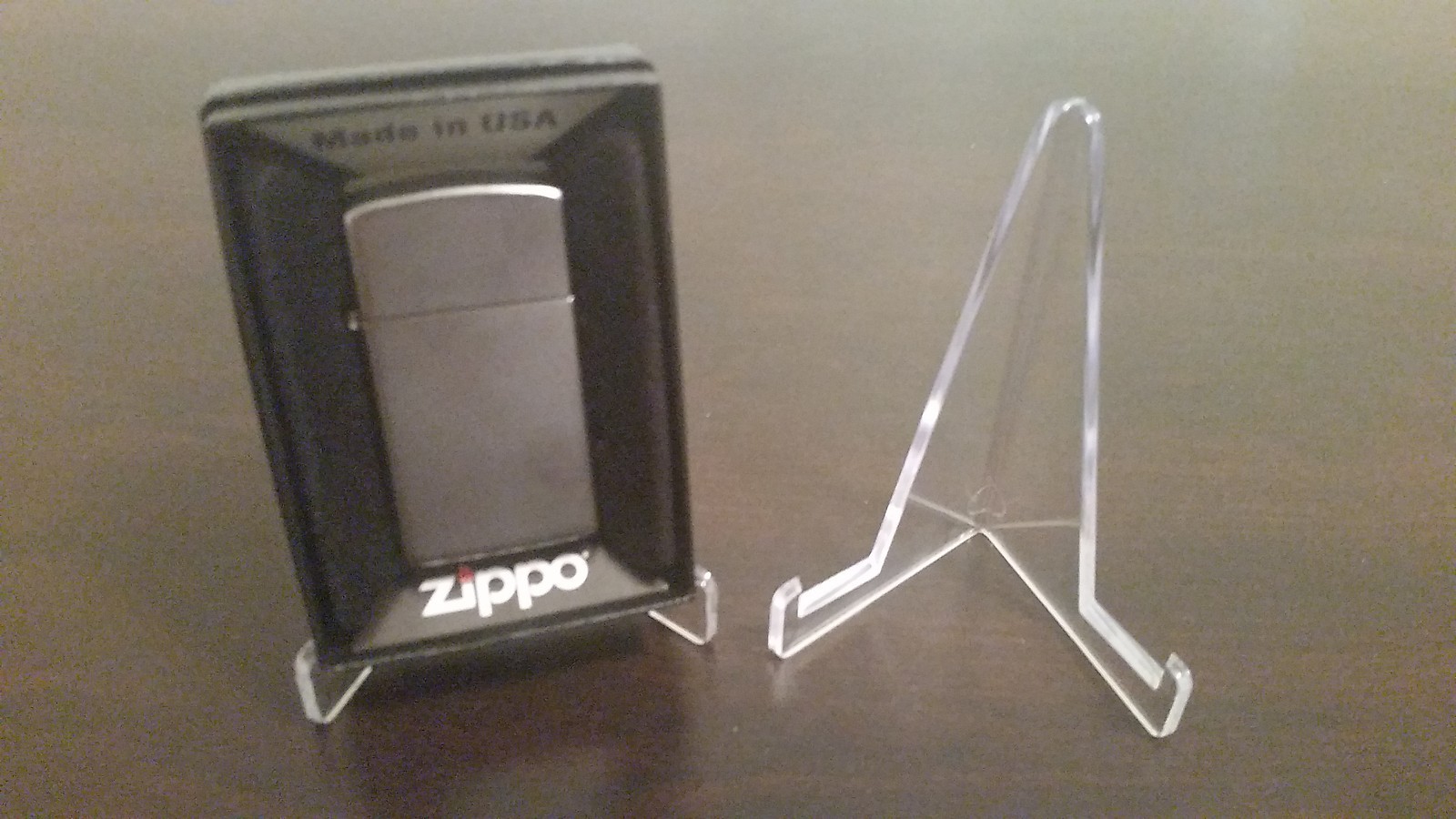 *10 Best Value 3-3/8" Display Stand Pocket Knife Knives Lighters Watches Watch