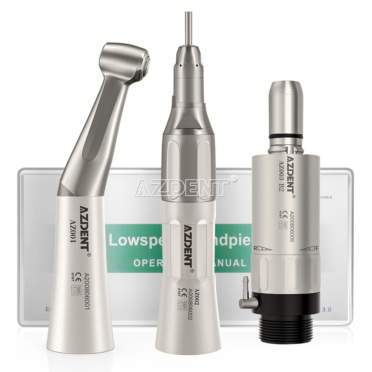 NSK Style Dental Slow Low Speed Handpiece Straight/Contra Angle/ Air Motor 2/4H