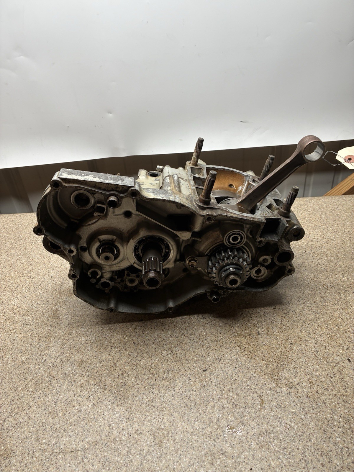 1988 Yamaha YZ250 YZ 250 bottom end motor engine gears case left right Crank