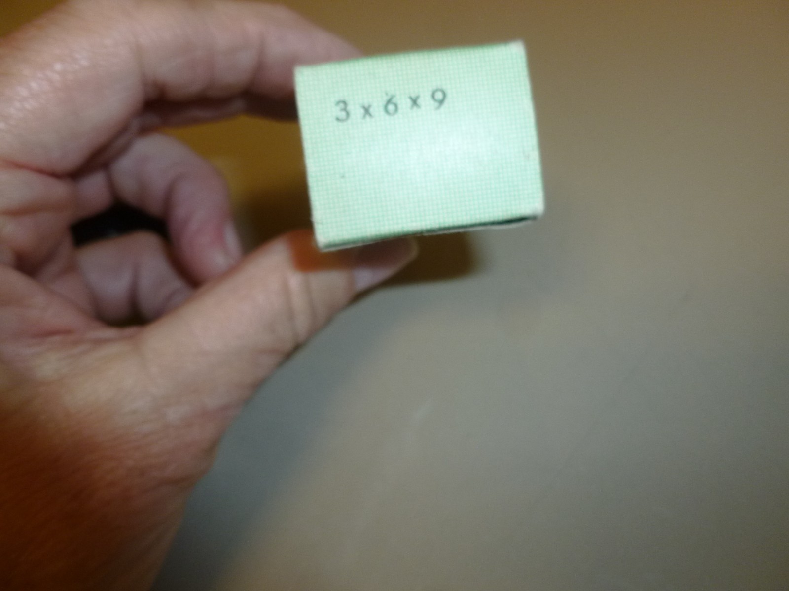 Vintage Carl ZIESS Jena 3x6x9 Jewelers Double Loupe magnifying NOS