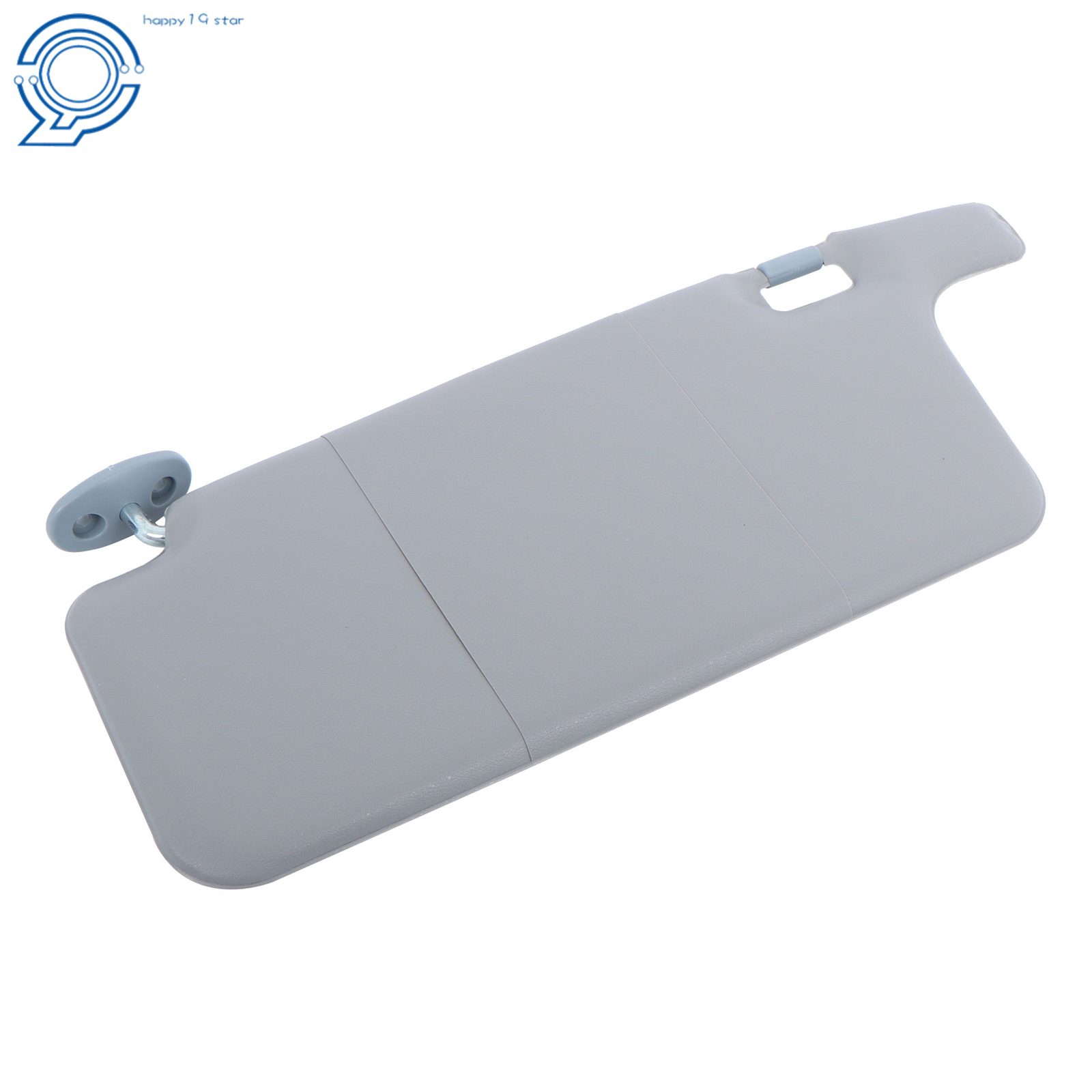 Driver Left+Right Passenger Sun Visors For 1996-2001 Honda Civic Gray Color LHD