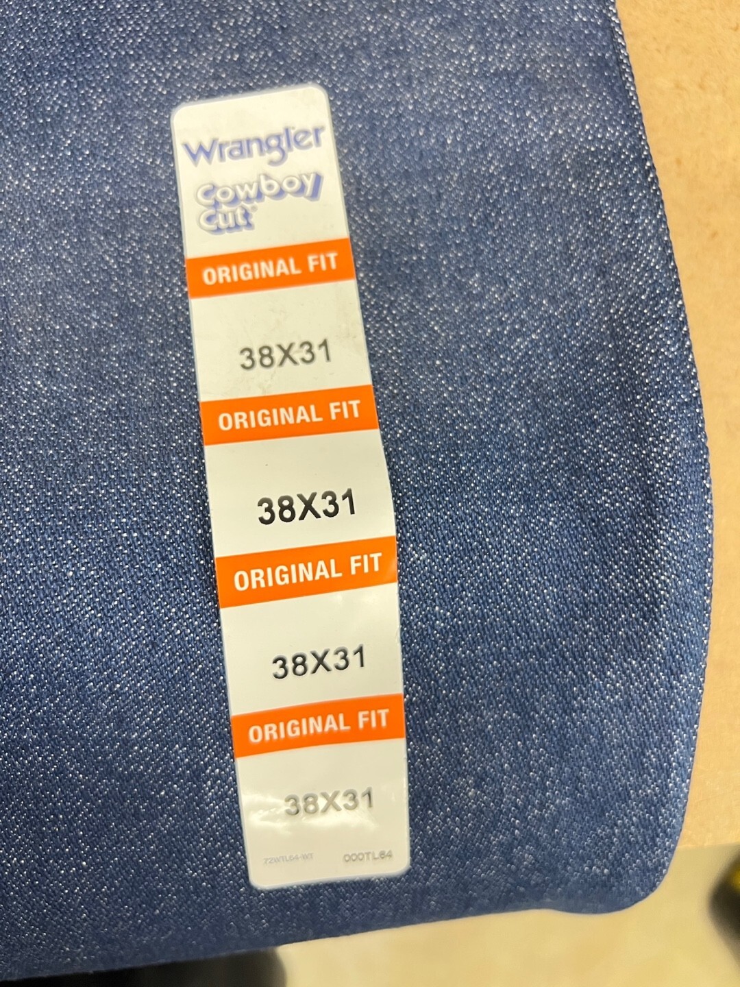 Wrangler Men's Cowboy Cut® Original Fit Prewashed Indigo Jeans 13MWZPW