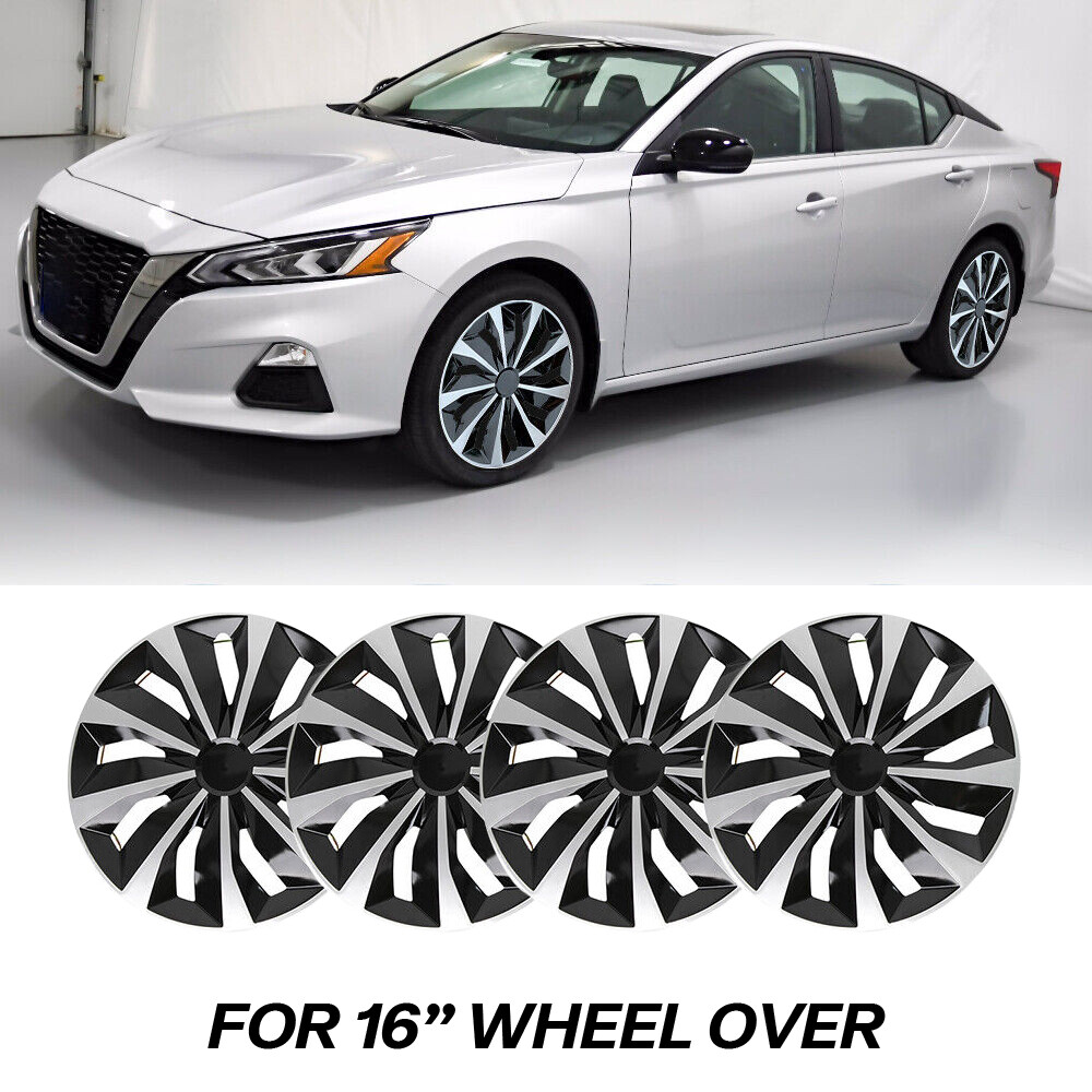 For Nissan Altima 2010-2020 Set of 4 16" Hubcaps Wheel Cover R16 Steel Wheel US