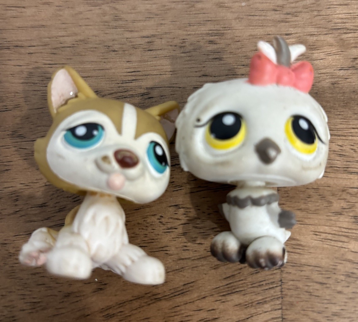 Mixed Lot Of 10 Small Toy Characters