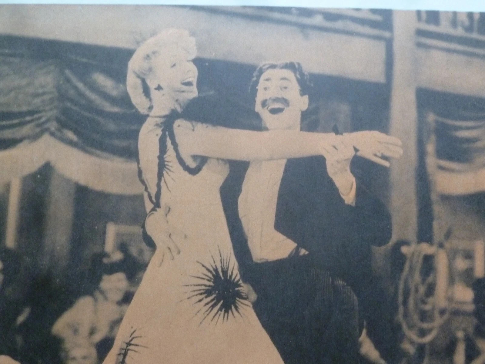 Groucho Marx 1972 Masonic Auditorium BG Concert Poster Framed and B O N U S