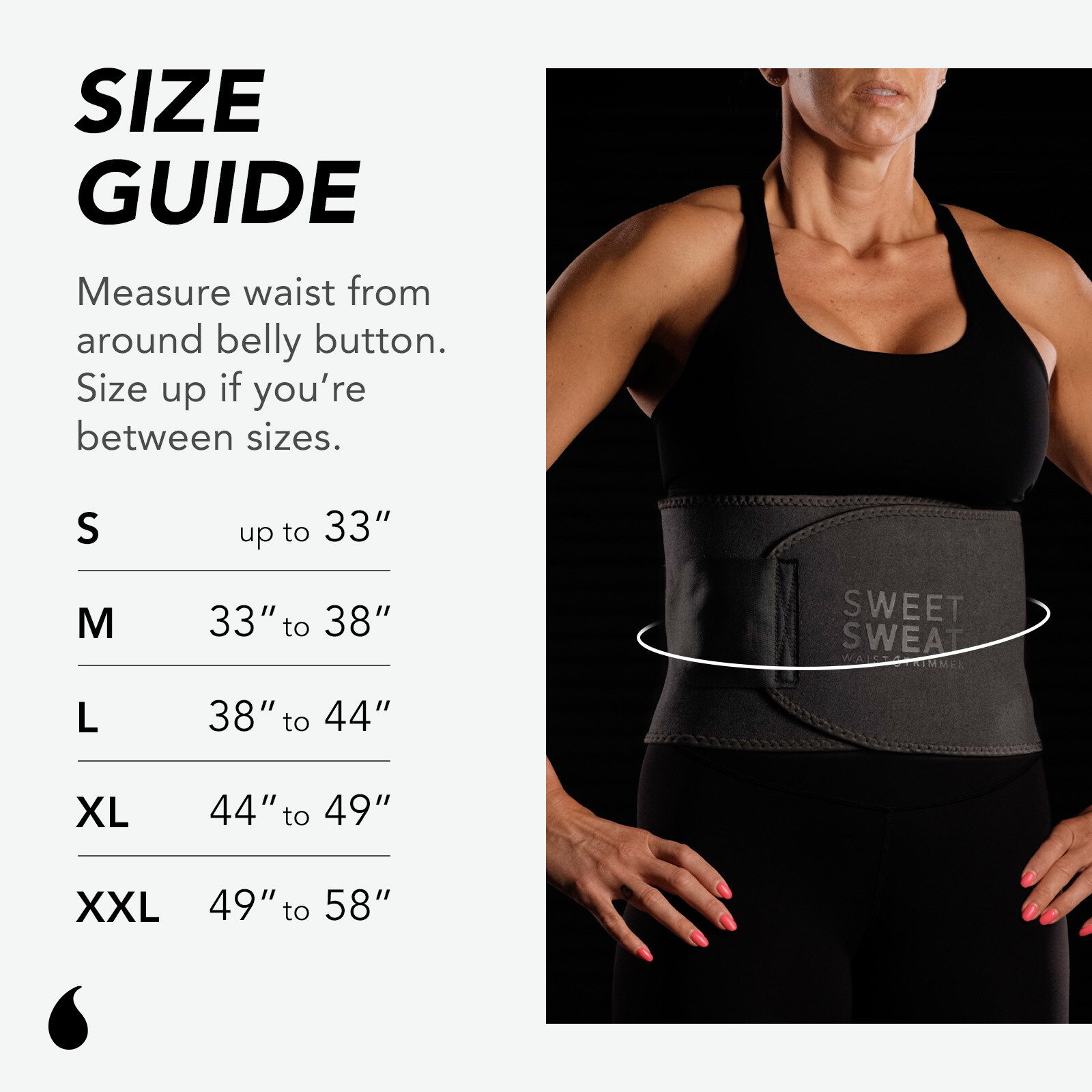 Sweet Sweat Waist Trimmer, by Sports Research - Army - M