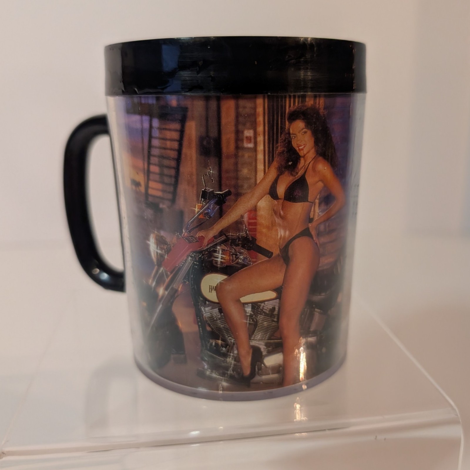Vintage Snap-On 1989 Toolmate Edition Plastic Coffee Mug, Shop Cup, Rebecca, Oct