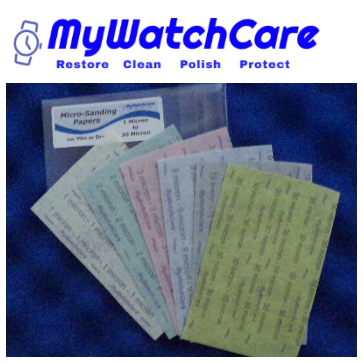 115 pc Watch Scratch Remover, Polishing & Cleaning Kit w/Step by Step Guide