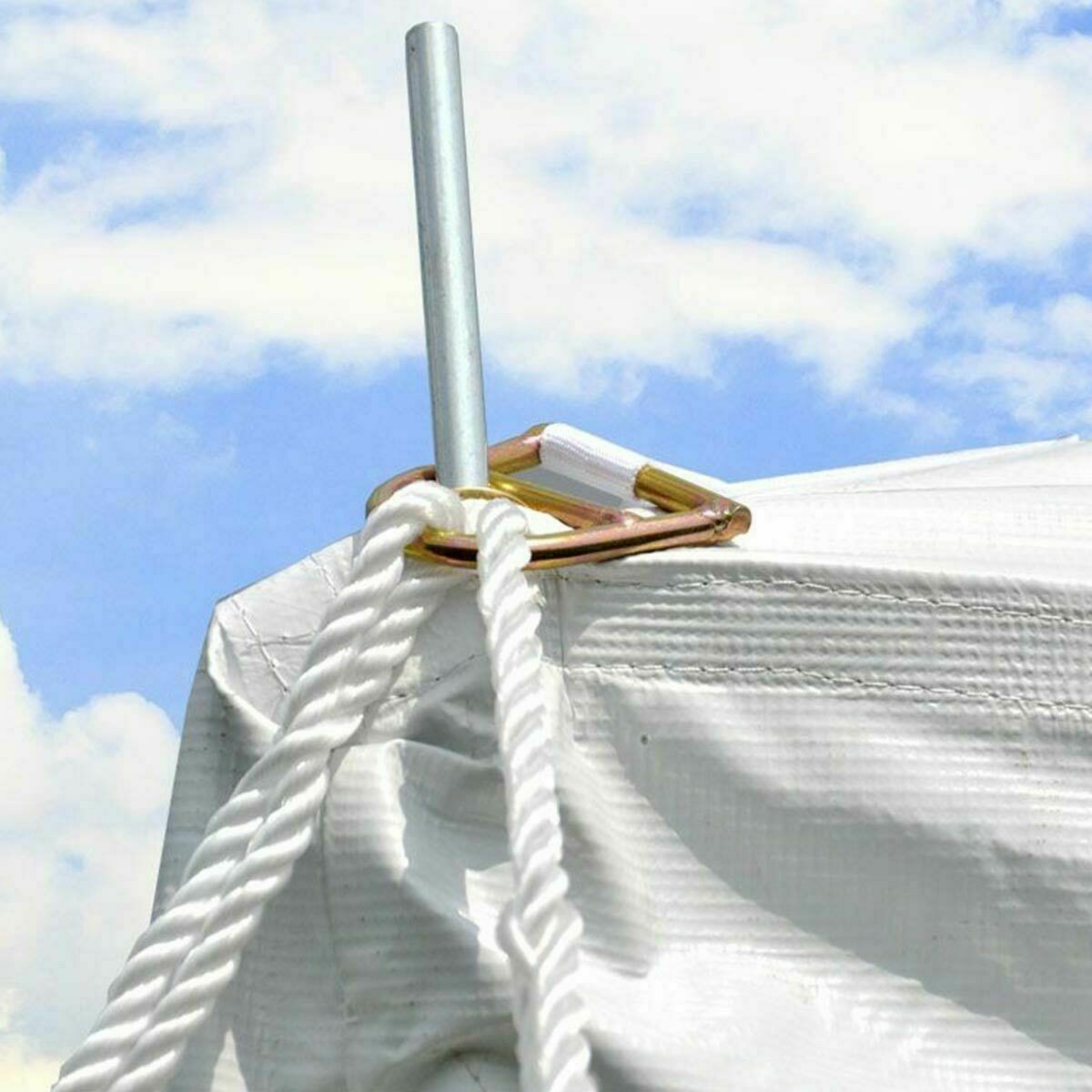 20x40 Replacement Pole Tent Canopy Top White Event Cover