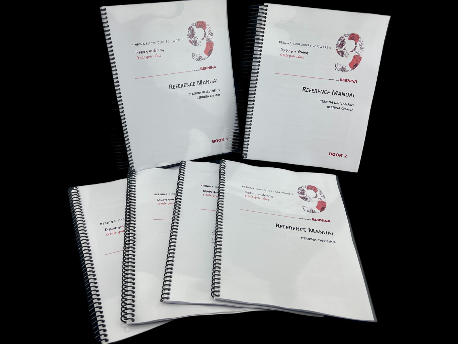 Bernina Embroidery Software 9 (2024 Edition) Manual & Mastery Bundle: 8 Books