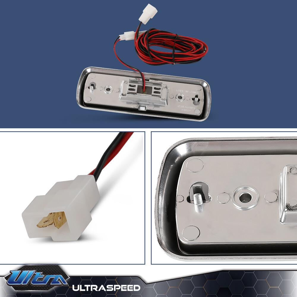 Fit For 1960-1972 Chevy GMC Pickup Truck C/K Chrome Dome Light Lamp Assembly