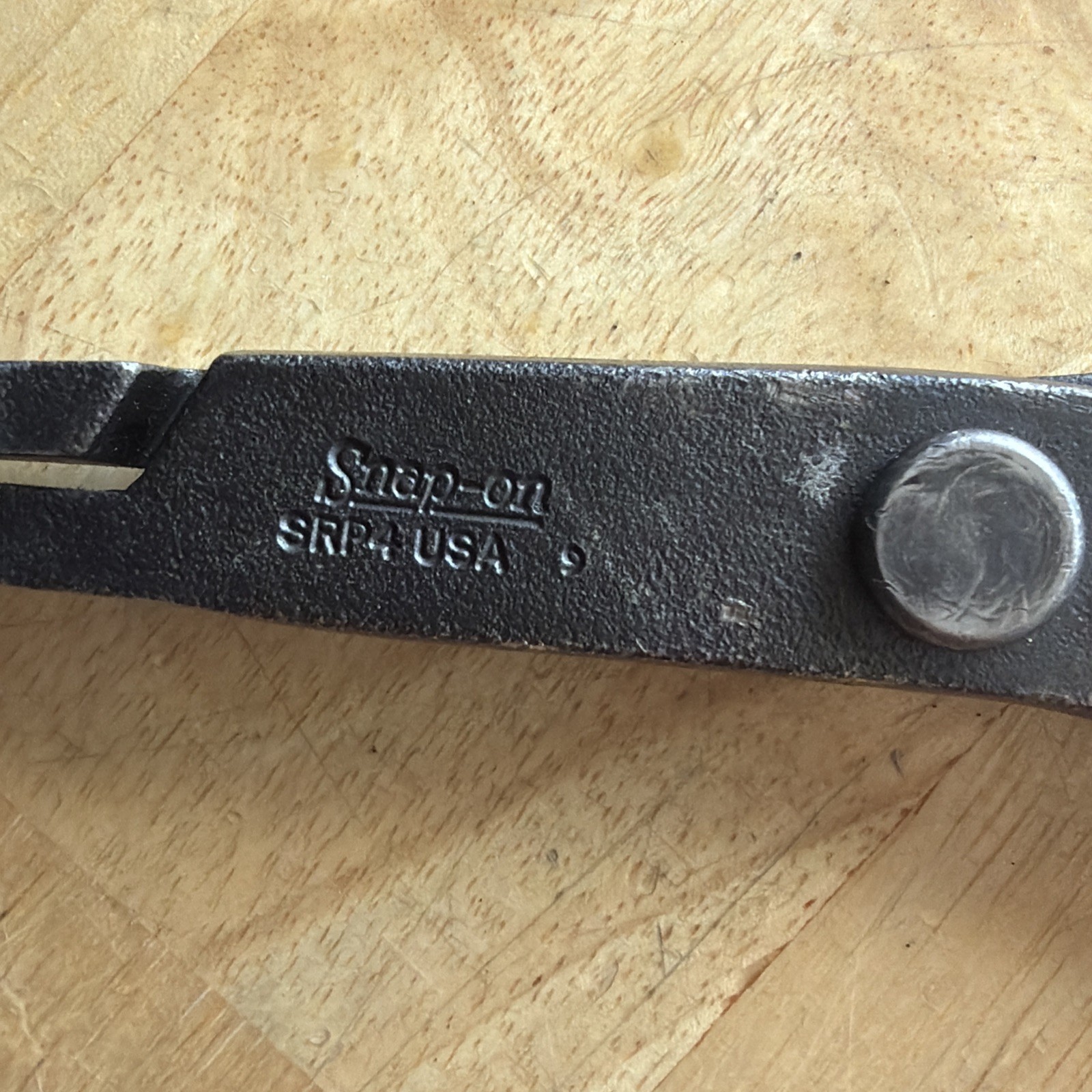 Snap On Tools 14" Long Retaining Snap Ring Pliers Heavy Duty SRP4 Made in USA