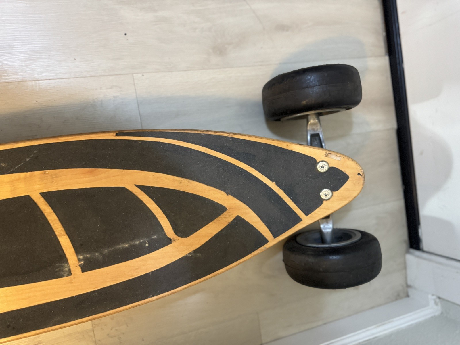 Fat Tire Surf Carveboard Original RARE Dragon Paws California Super Surfer 43"