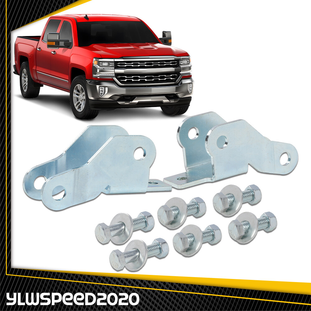 Rear Lowering Shock Extenders Fit For 2007-2018 Chevy Silverado GMC Sierra 1500