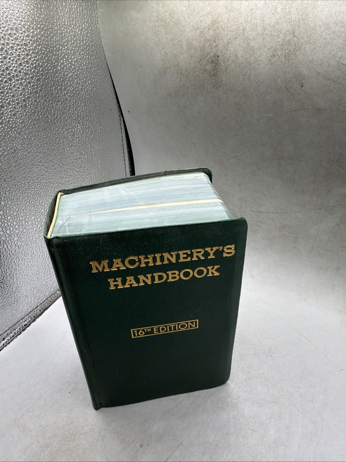 Vintage Machinery’s Handbook 16th Edition from 1962 The Industrial Press NY