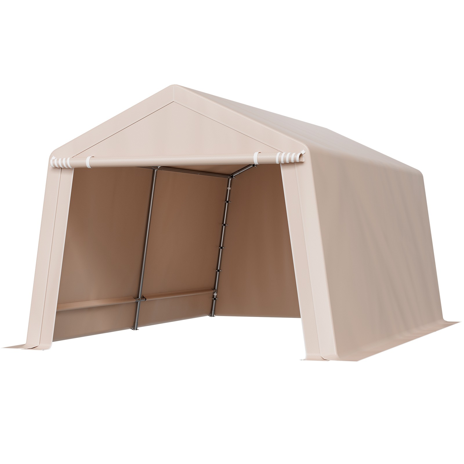Uimoso 10x15 ft Portable Outdoor Storage Shed Canopy Tent Garage
