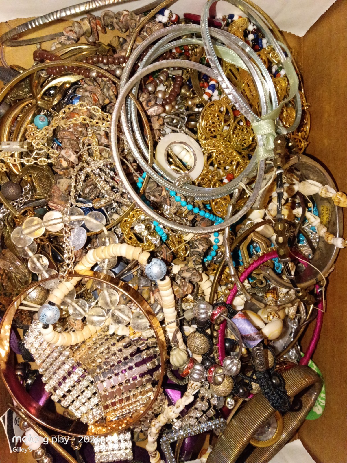 1 Lb POUND Lot Bag Mixed Jewelry Vintage Now Fashion SELL WEAR CRAFT GIFT REPAIR