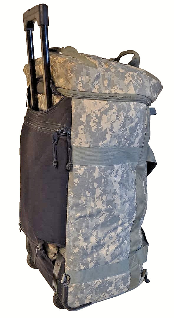 USGI Thin Air Rolling Deployment Bag Large Wheeled Military Duffel ACU UCP Army