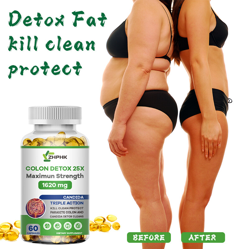 Remove Parasite ANTI PARASITE & CANDIDA DETOX Body Cleanse ULTRA FLASH COLON 60