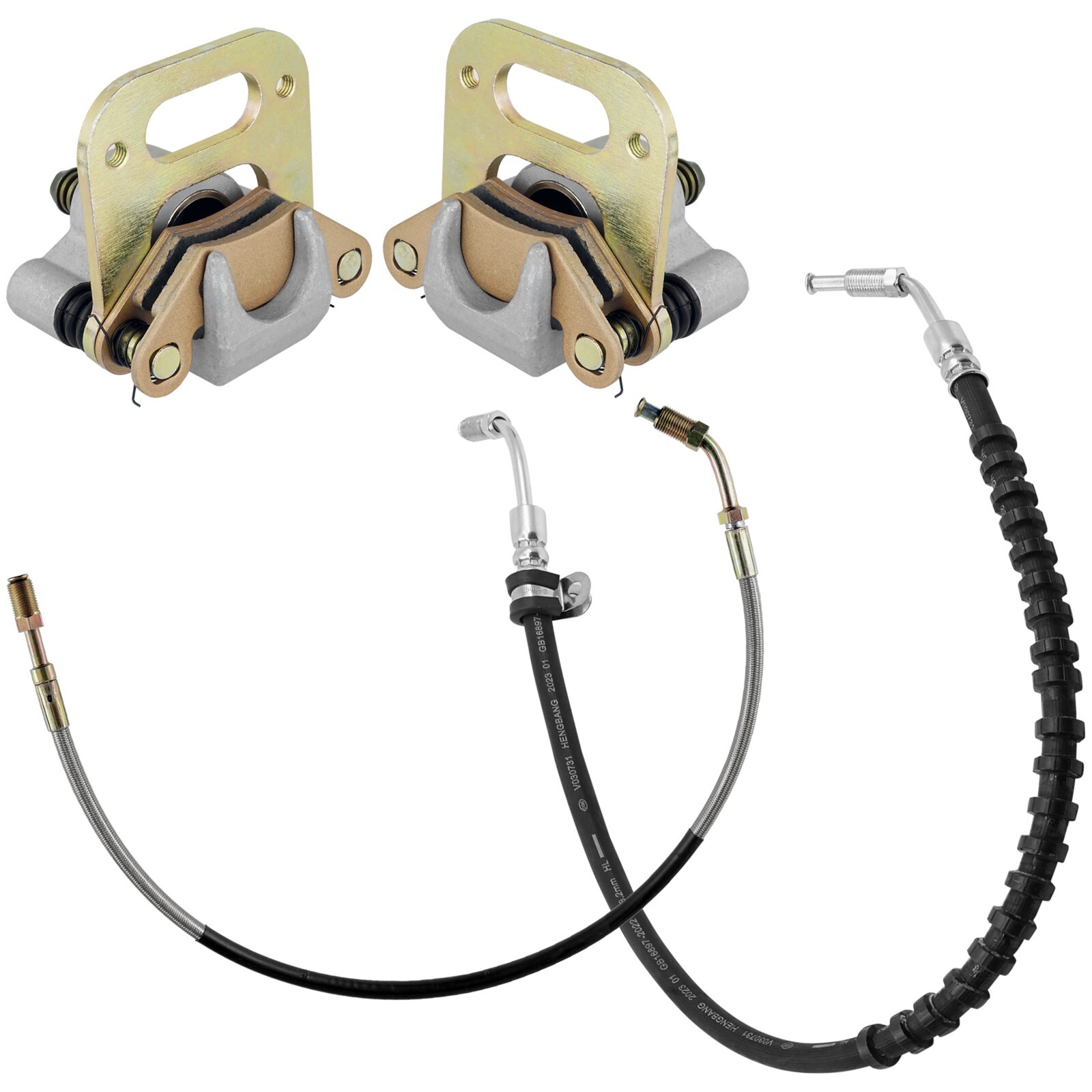 Brake Caliper w/ Pad & Line for Polaris Sportsman 500 1995-2001 Front Right Left