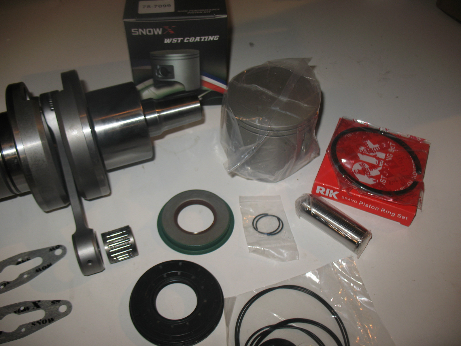 POLARIS 800 RMK EDGE PRO X ENGINE REBUILD KIT PISTONS GASKETS CRANKSHAFT XC SP