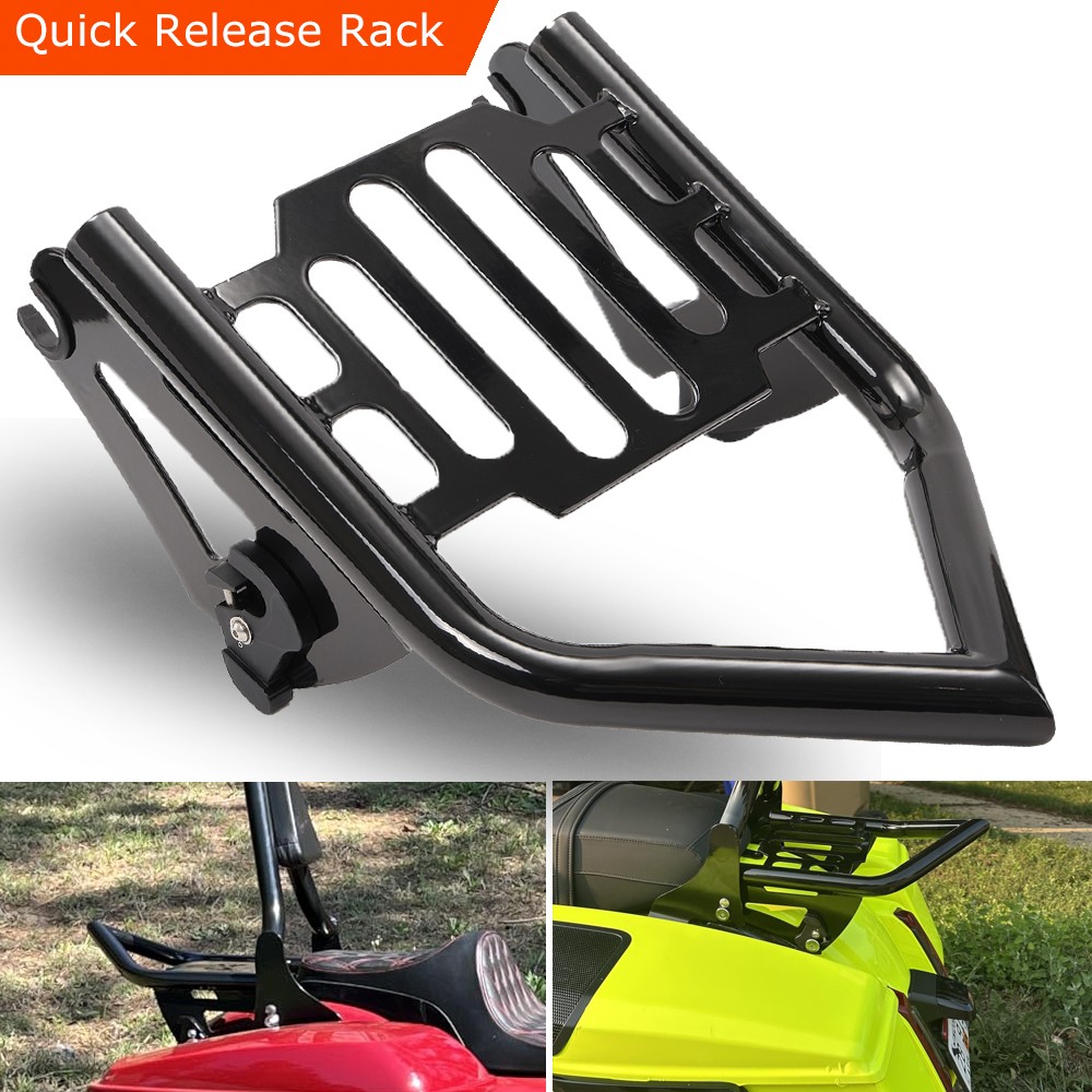 Detachable Two-Up Luggage Rack For Harley 2009-Up Touring Road King Street Glide