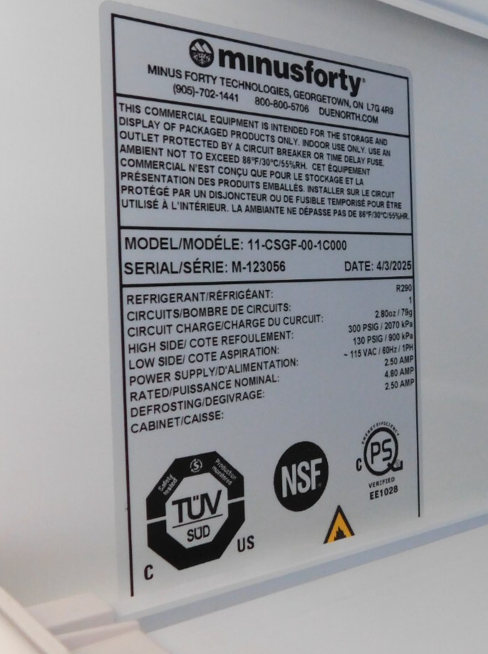 F'real Frozen Beverage Blending Bar Minus Forty Freezer Freal Milkshake Machine