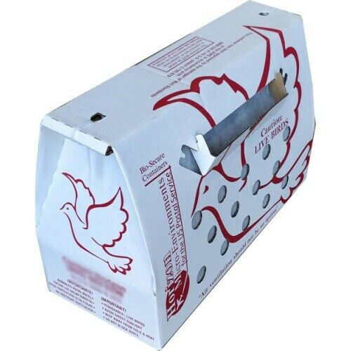 Live Bird Shipping Boxes *Vented* Chicken Shipping USPS Approved Economy Size