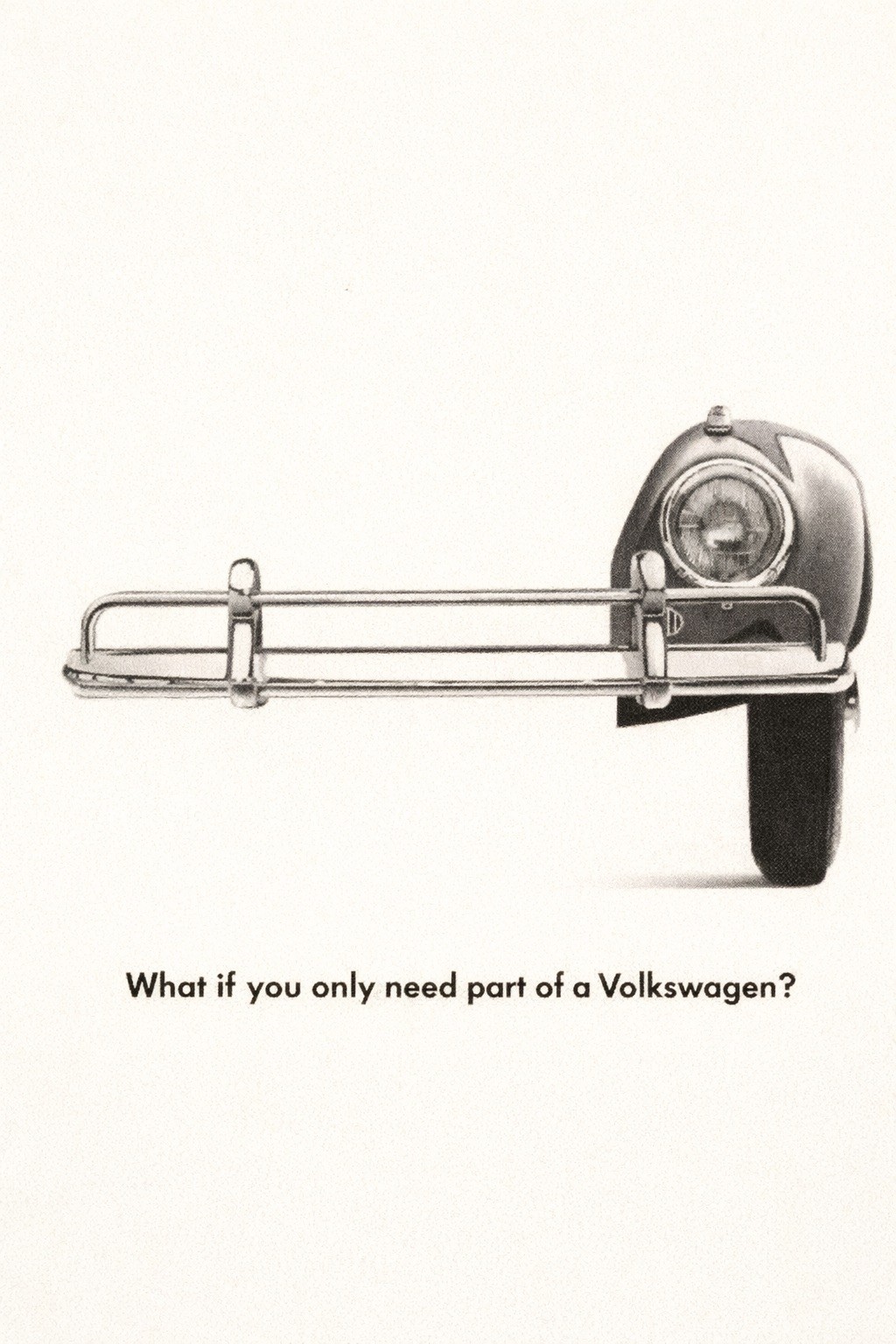 🚗 Vintage Volkswagen Ad Poster - 24x36” - Premium Matte Paper 200gsm