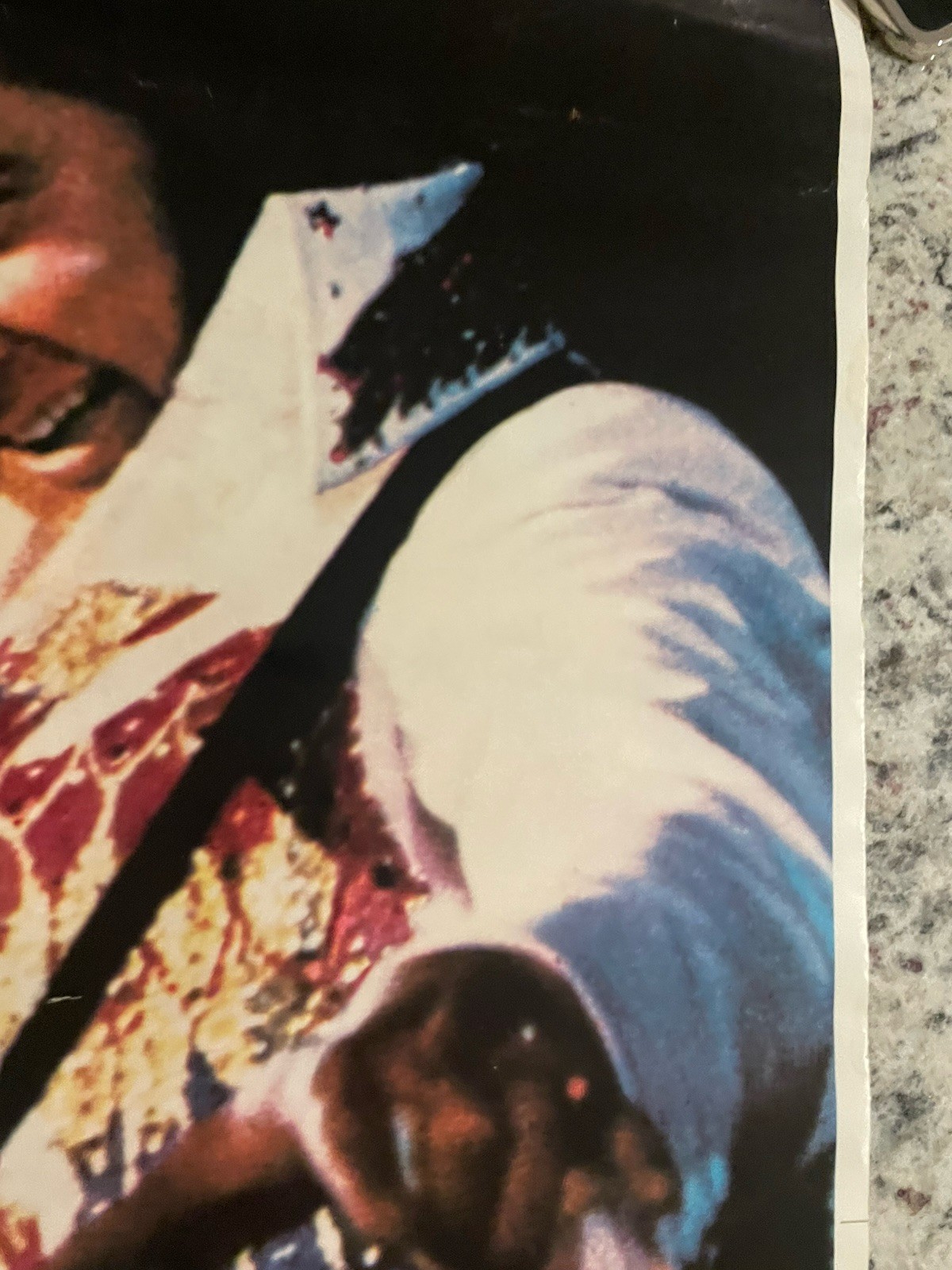 Elvis Poster 1972 Original Rare King of Rock & Roll 23” X 35”