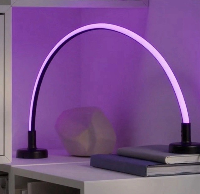 IKEA SMÅSNÖRE LED Decorative Lighting Dimmable Adjustable Table Lamp New In Box