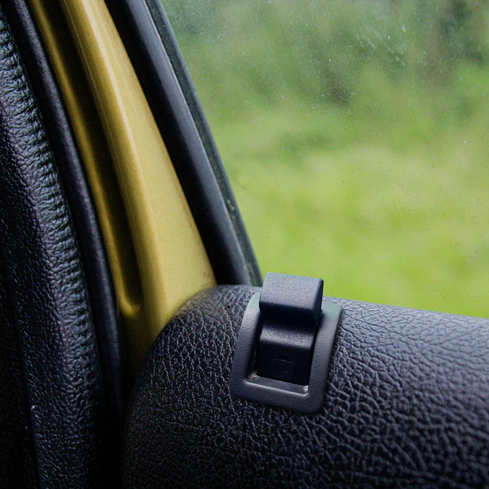 15844616 Door Lock Knobs Front/Rear Ebony For Chevy/GMC Silverado/Sierra 07-2013