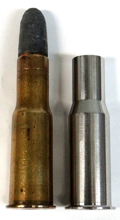 577/450 Martini Henry to 45 ACP Adapter - Stainless Reducer - Free Case&Ship