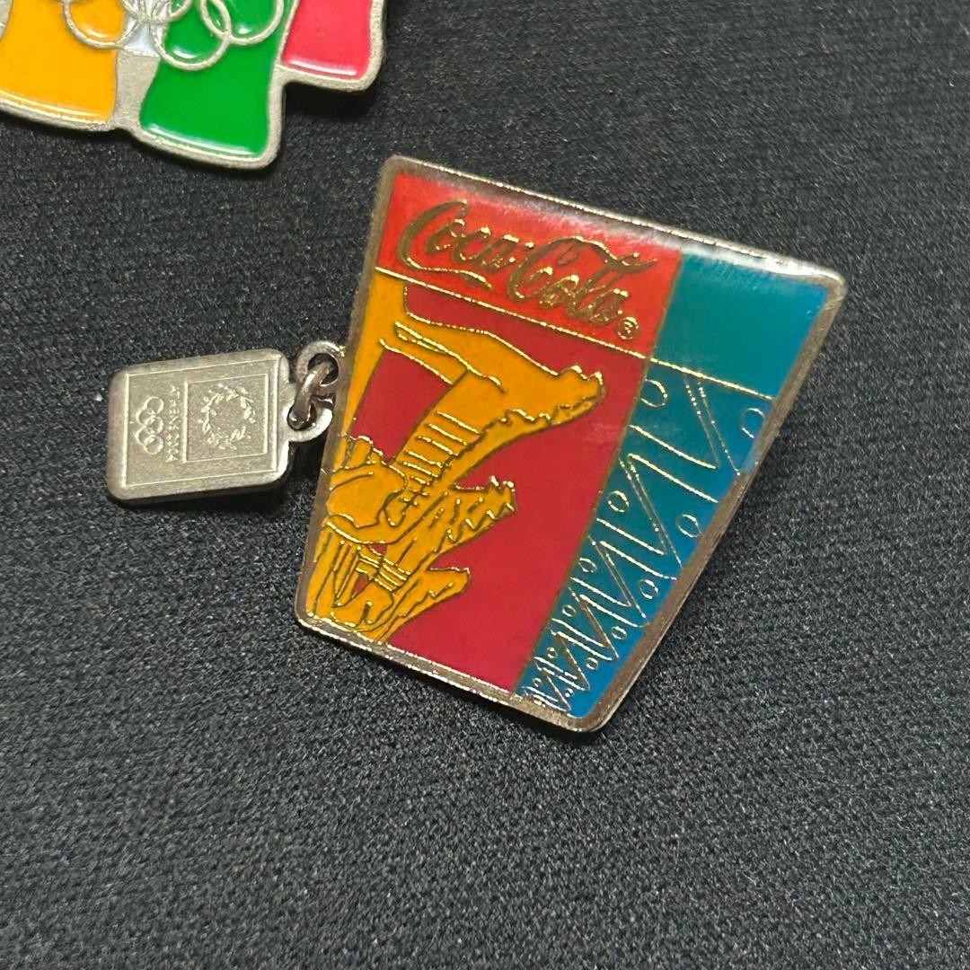 Novelty Coca-Cola Pin Badge 2004 Athens Olympics Bulk Sale