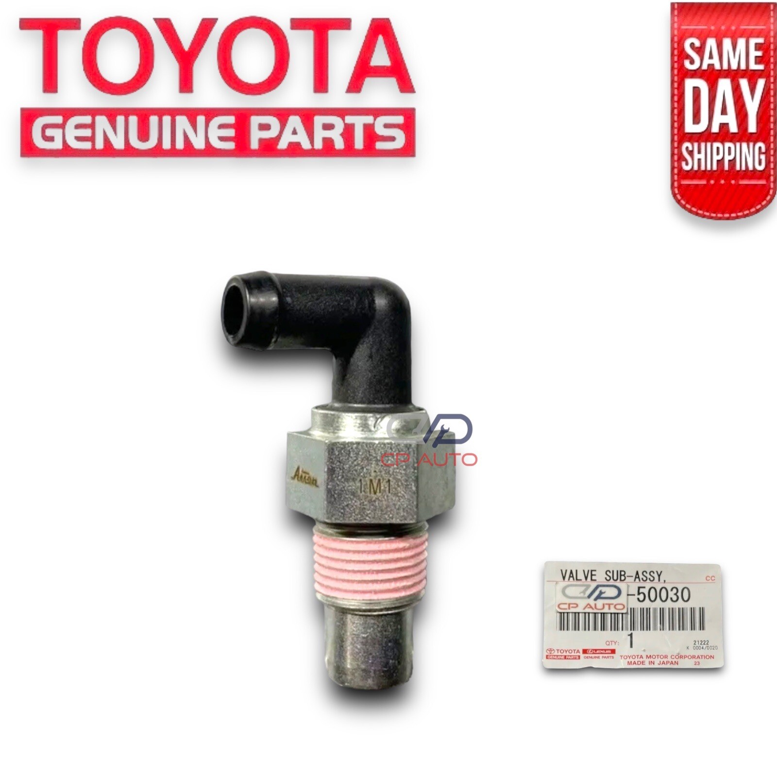 03 - 09 TOYOTA TUNDRA 4.7L V8 VENTILATION VENT VALVE PCV VALVE OEM NEW