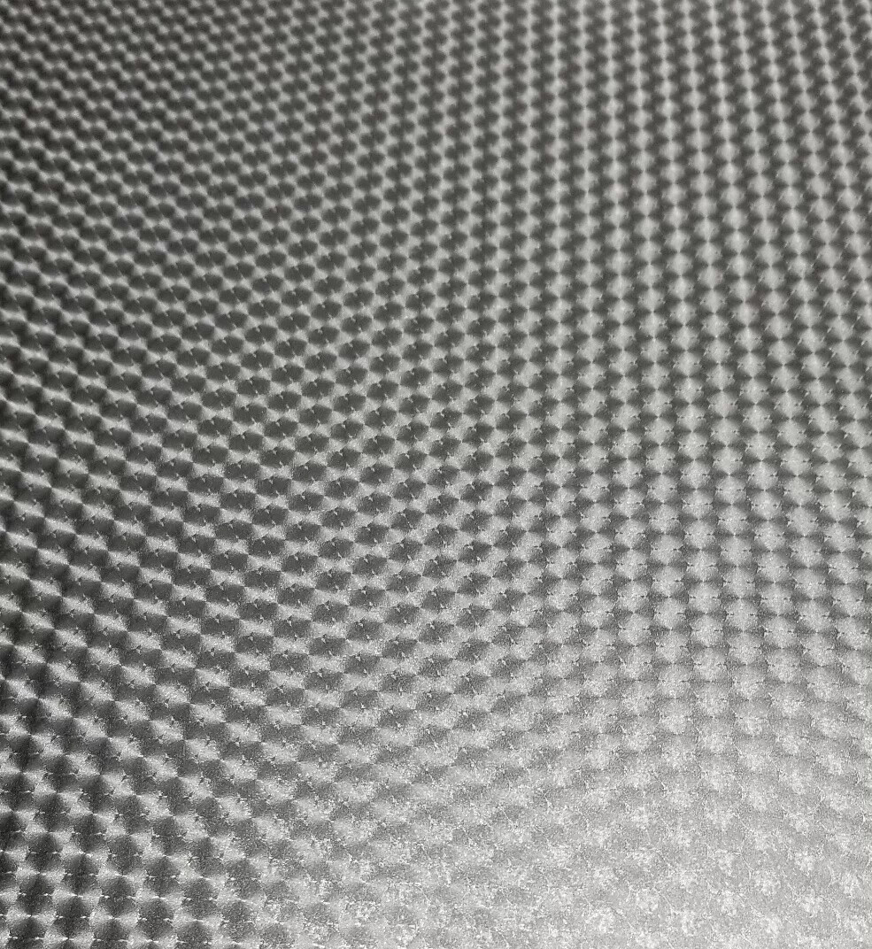 Silver Small Engine Turn Sign Plotter Cutter Vinyl