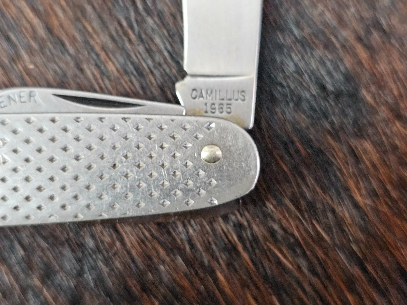 Vintage 1965 CAMILLUS US Military Folding 4-blade Pocket Knife Vietnam Era