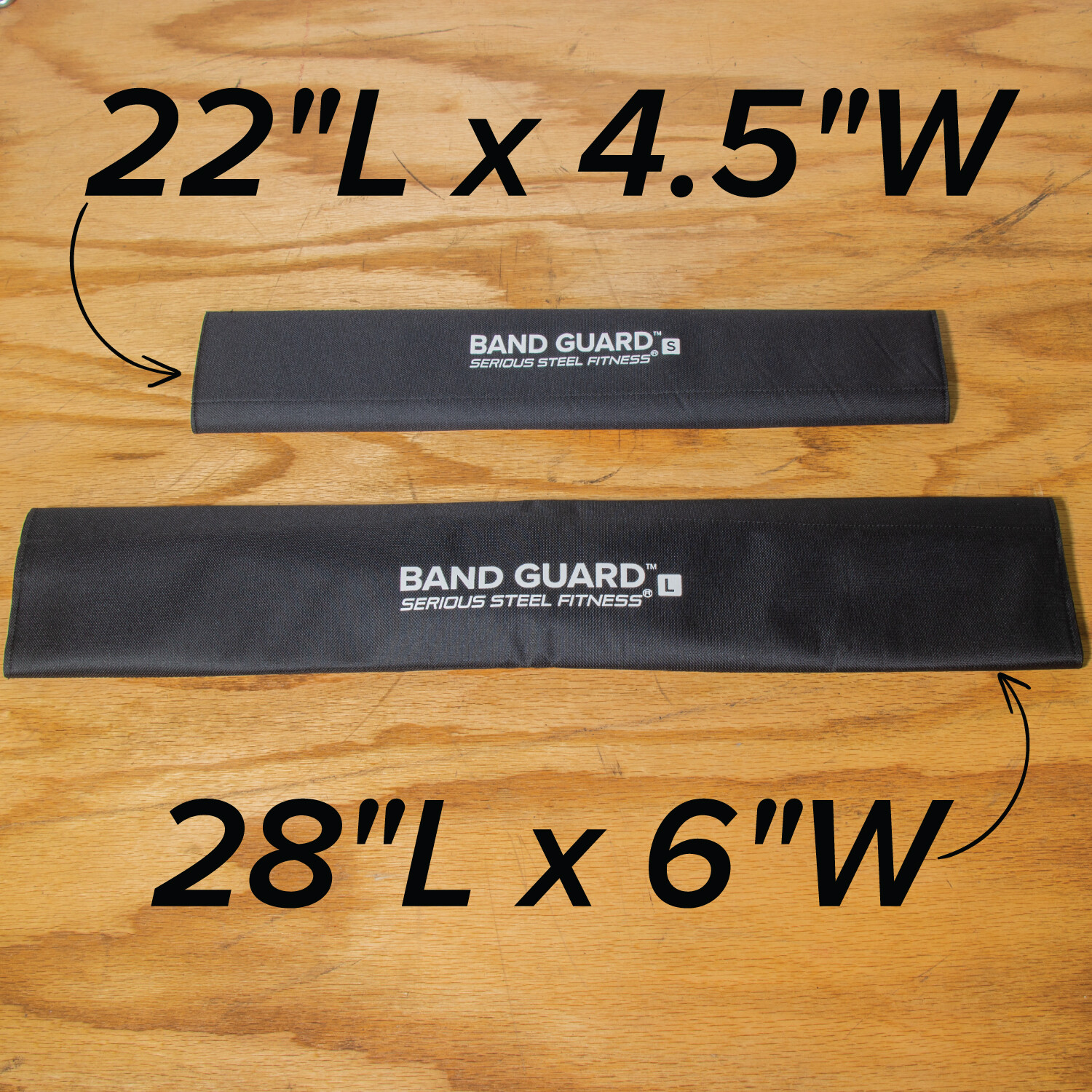 Serious Steel Fitness Band Guard | Resistance Band Cover (Bands Not Included)