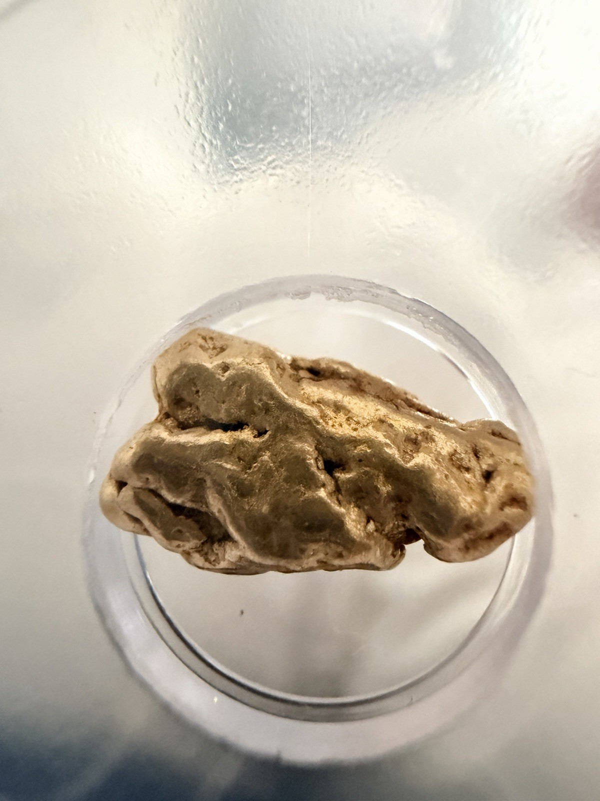 ICG Genuine Gold Nugget 2.44 Grams - Gold Foil Label!