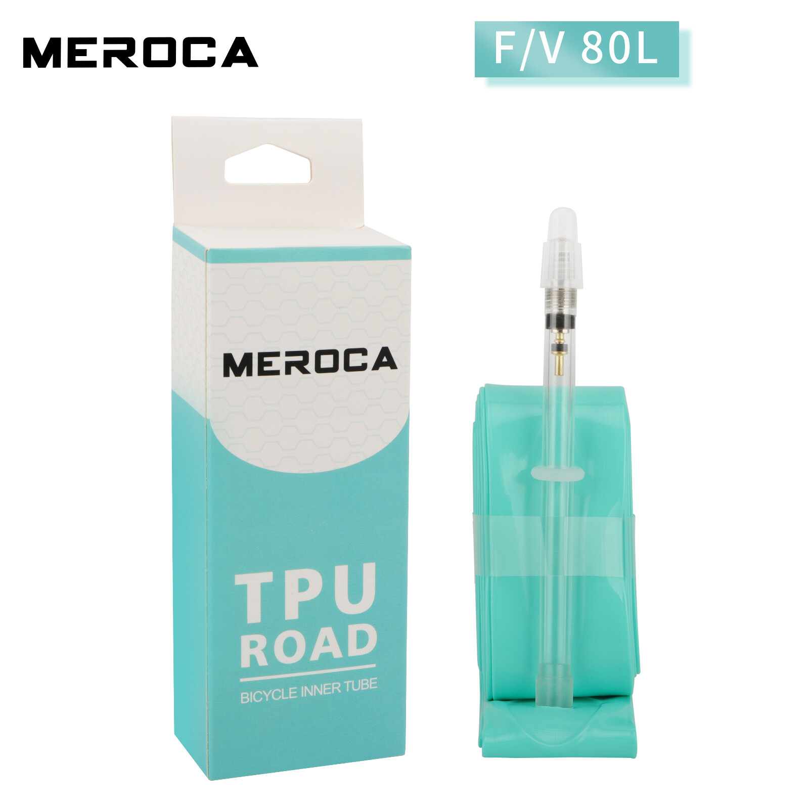 12PCS Bicycle TPU Inner Tube 700C 23-35C Road Bike 45/65/80mm Ultralight 30g