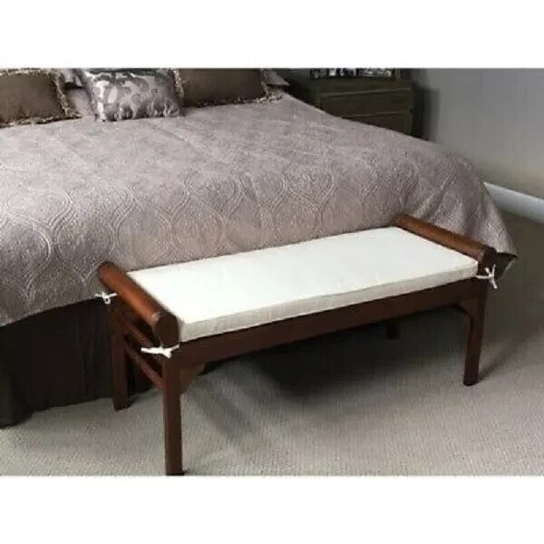 End of Bed Bench Solid Wood Entrance Entryway Foyer Modern Farmhouse Mud Rm 47"L