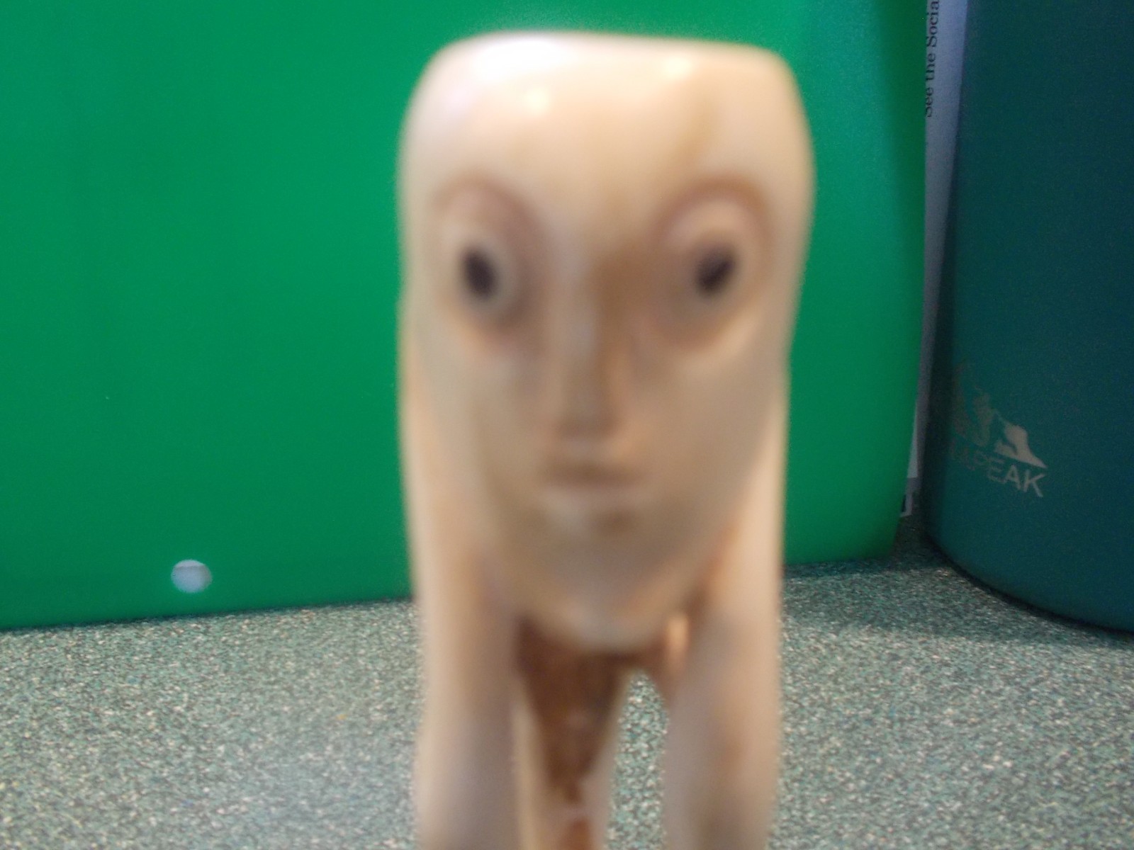 VTG/ Antique Carved Fertility Figure Northwest Coast or Eskimo Shamen Totem